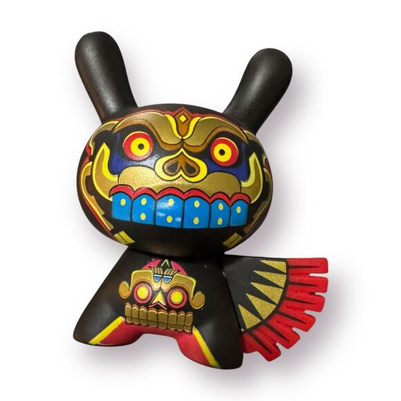 Kidrobot Other - Kidrobot Dunny‎ 2010 Series Bat God by Jesse Hernandez 3" Vinyl Figure Rare